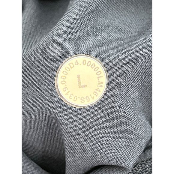 Lululemon SoJourn Mens Navy Full-Zip Jacket Size L‎ Stretch Fabric - Picture 4 of 4